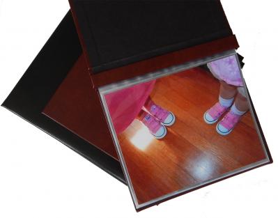 8X10 Photo Album Book - (Silver) Art Portfolio Binder for 8 X 10 Pictur