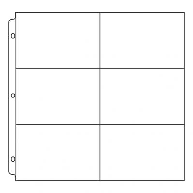 4x6 Refill Pages for 12 x 12 3-Ring Binders - Doodlebug