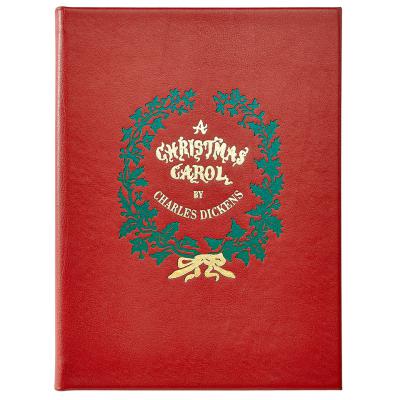 Leather Bound Edition of A Christmas Carol by Charles Dickens