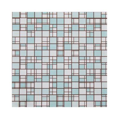 DCWV Blue Stained Glass 12x12 Patterned paper