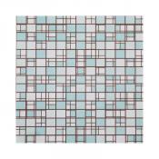 DCWV Blue Stained Glass 12x12 Patterned Paper