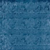 K and Company 12 x 12 Blue Lace Column Patterned paper