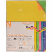 8.5 x 11 Double-Color Cardstock - Bright Colors