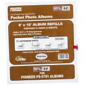 Pioneer PS5781 Navy Blue Bound Pocket Album, 5x7-12