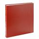 Large Genuine Leather Bound Scrapbook in Red