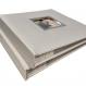 Each diamond patterned, fabric covered photo album with a silver photo window holds 120 4x6 photos or 60 5x7 photos or a combination of the two. These photo albums are perfect for candid photos for a wedding or special occasions.